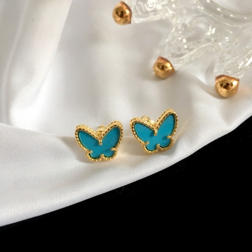 Van Cleef &amp; Arpels Earrings For Women #1239125 $25.00 USD, Wholesale Replica Van Cleef &amp; Arpels Earrings