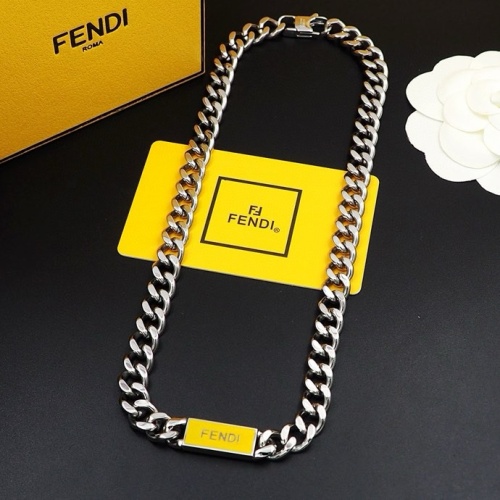 Fendi Necklaces #1239150 $29.00 USD, Wholesale Replica Fendi Necklaces