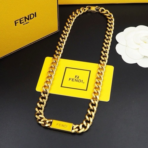 Fendi Necklaces #1239151 $29.00 USD, Wholesale Replica Fendi Necklaces