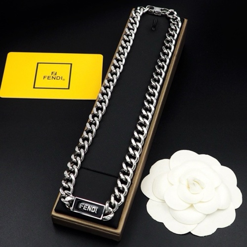 Replica Fendi Necklaces #1239152 $29.00 USD for Wholesale