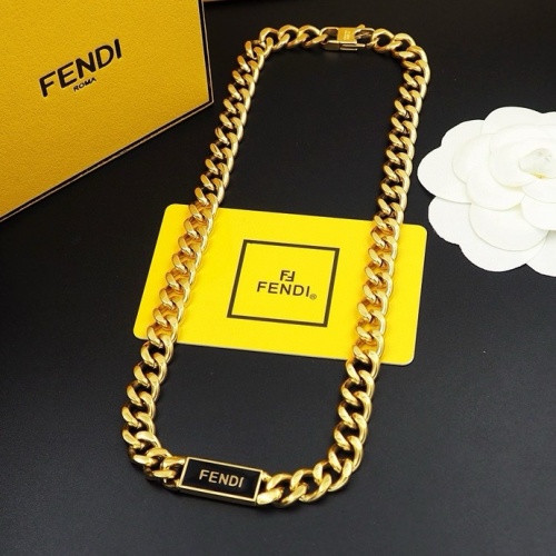 Fendi Necklaces #1239153 $29.00 USD, Wholesale Replica Fendi Necklaces