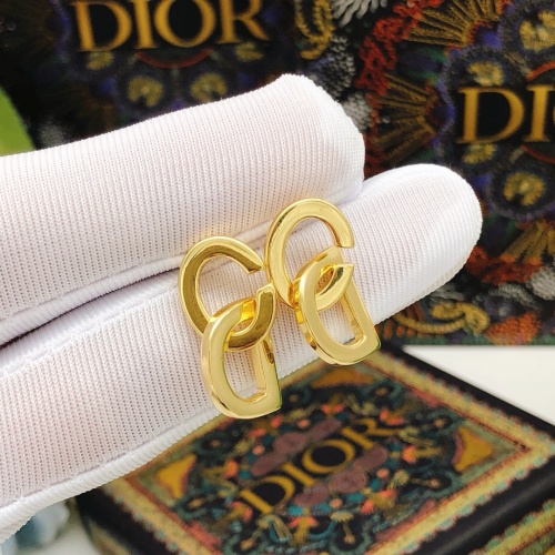 Replica Christian Dior Earrings For Women #1239158 $25.00 USD for Wholesale