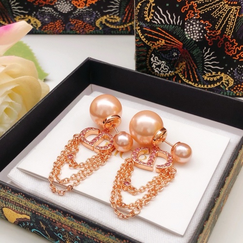 Replica Christian Dior Earrings For Women #1239160 $29.00 USD for Wholesale