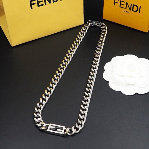 Fendi Necklaces #1239165 $29.00 USD, Wholesale Replica Fendi Necklaces