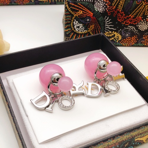 Replica Christian Dior Earrings For Women #1239195 $29.00 USD for Wholesale