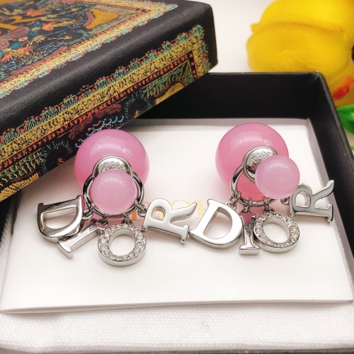 Replica Christian Dior Earrings For Women #1239195 $29.00 USD for Wholesale