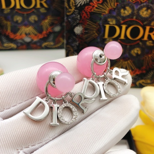 Replica Christian Dior Earrings For Women #1239195 $29.00 USD for Wholesale