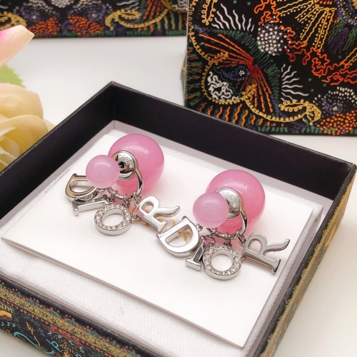 Replica Christian Dior Earrings For Women #1239195 $29.00 USD for Wholesale