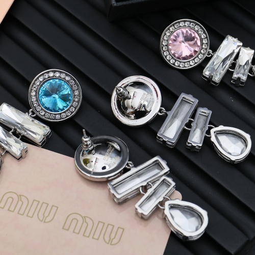 Replica MIU MIU Earrings For Women #1239209 $34.00 USD for Wholesale