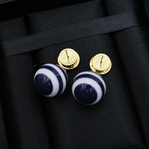 Replica MIU MIU Earrings For Women #1239211 $34.00 USD for Wholesale