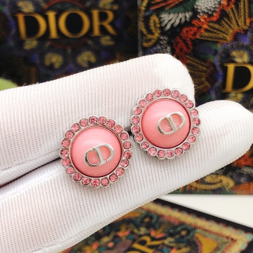 Replica Christian Dior Earrings For Women #1239213 $27.00 USD for Wholesale