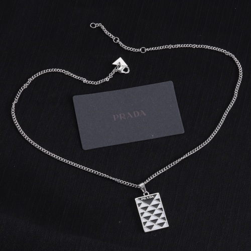 Prada Necklaces #1239214 $25.00 USD, Wholesale Replica Prada Necklaces