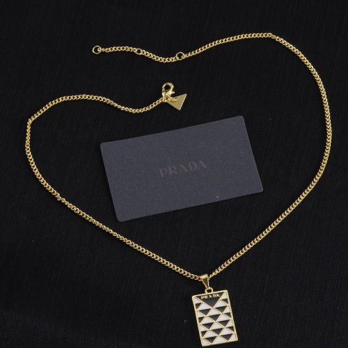 Prada Necklaces #1239215 $25.00 USD, Wholesale Replica Prada Necklaces