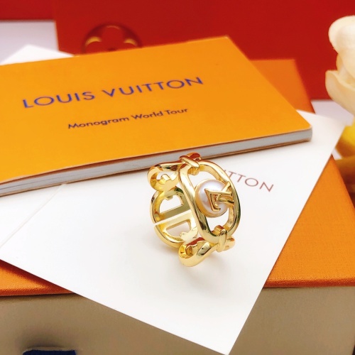 Replica Louis Vuitton LV Rings For Women #1239238 $29.00 USD for Wholesale