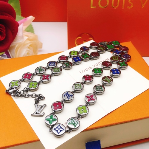 Louis Vuitton Necklaces #1239240 $56.00 USD, Wholesale Replica Louis Vuitton Necklaces