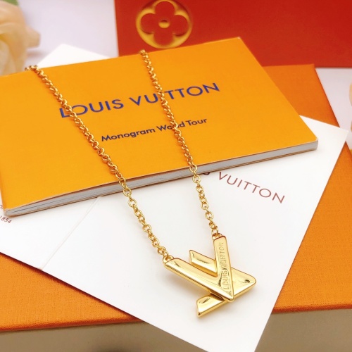 Replica Louis Vuitton Necklaces #1239245 $29.00 USD for Wholesale