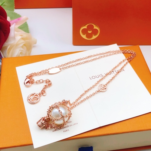 Louis Vuitton Necklaces #1239252 $34.00 USD, Wholesale Replica Louis Vuitton Necklaces