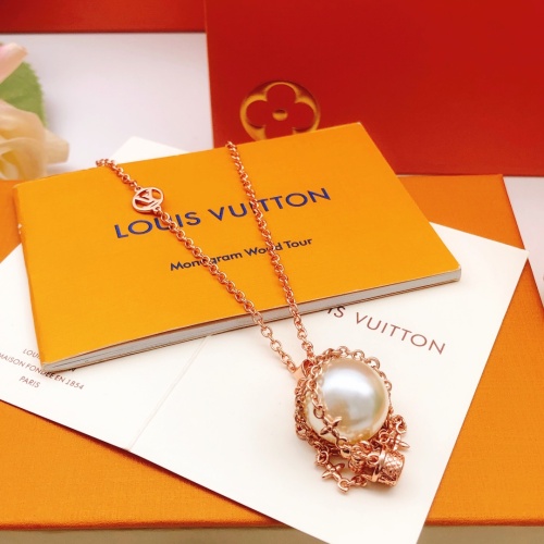 Replica Louis Vuitton Necklaces #1239252 $34.00 USD for Wholesale