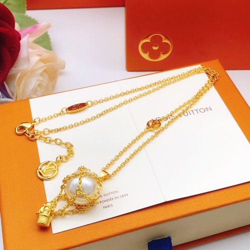 Louis Vuitton Necklaces #1239255 $34.00 USD, Wholesale Replica Louis Vuitton Necklaces