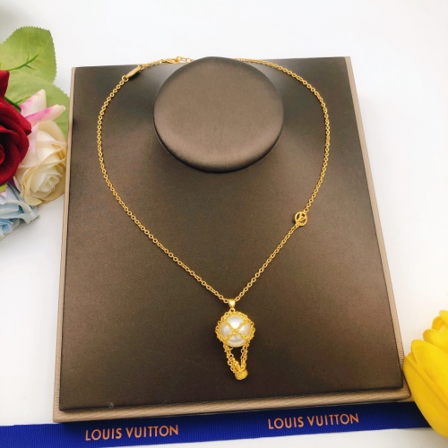 Replica Louis Vuitton Necklaces #1239255 $34.00 USD for Wholesale