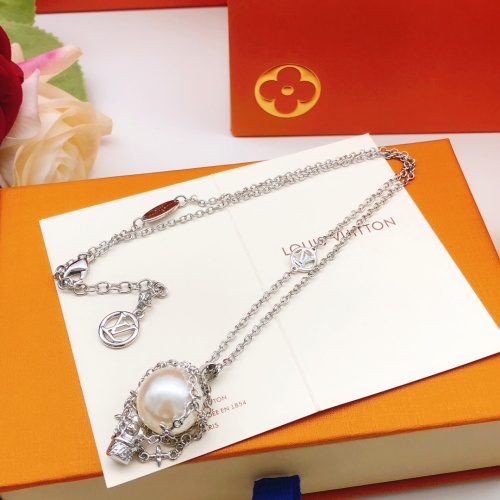 Louis Vuitton Necklaces #1239256 $34.00 USD, Wholesale Replica Louis Vuitton Necklaces