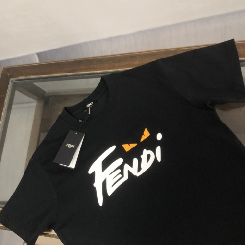 Replica Fendi T-Shirts Short Sleeved For Unisex #1239276 $41.00 USD for Wholesale