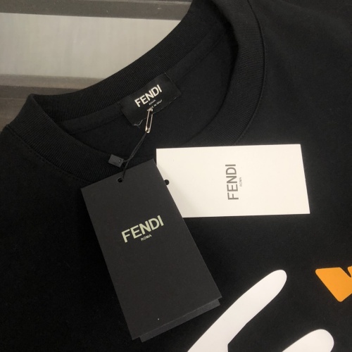 Replica Fendi T-Shirts Short Sleeved For Unisex #1239276 $41.00 USD for Wholesale