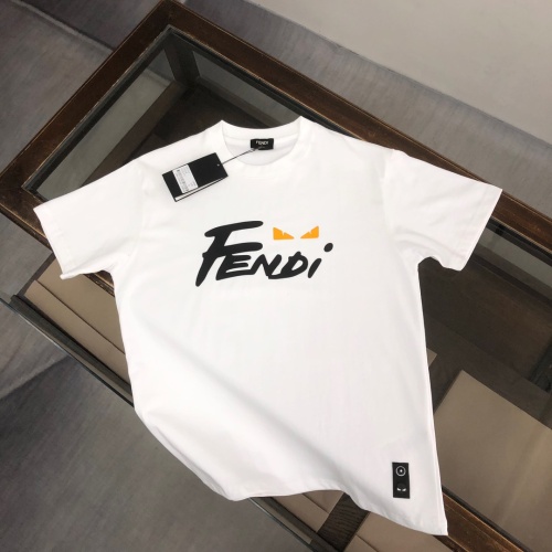 Fendi T-Shirts Short Sleeved For Unisex #1239277 $41.00 USD, Wholesale Replica Fendi T-Shirts