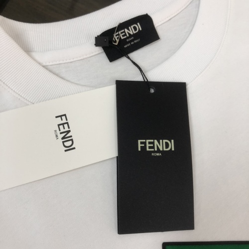 Replica Fendi T-Shirts Short Sleeved For Unisex #1239281 $41.00 USD for Wholesale