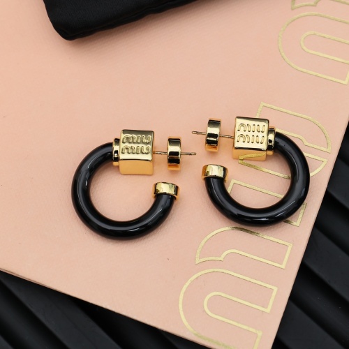 MIU MIU Earrings For Women #1239283 $32.00 USD, Wholesale Replica MIU MIU Earrings