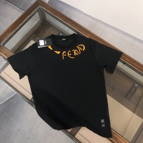 Fendi T-Shirts Short Sleeved For Unisex #1239288 $41.00 USD, Wholesale Replica Fendi T-Shirts