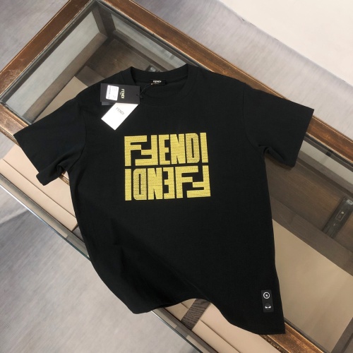 Fendi T-Shirts Short Sleeved For Unisex #1239290 $41.00 USD, Wholesale Replica Fendi T-Shirts