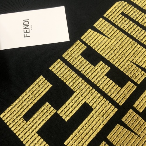 Replica Fendi T-Shirts Short Sleeved For Unisex #1239290 $41.00 USD for Wholesale