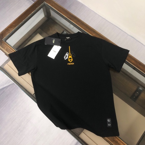 Fendi T-Shirts Short Sleeved For Unisex #1239293 $41.00 USD, Wholesale Replica Fendi T-Shirts