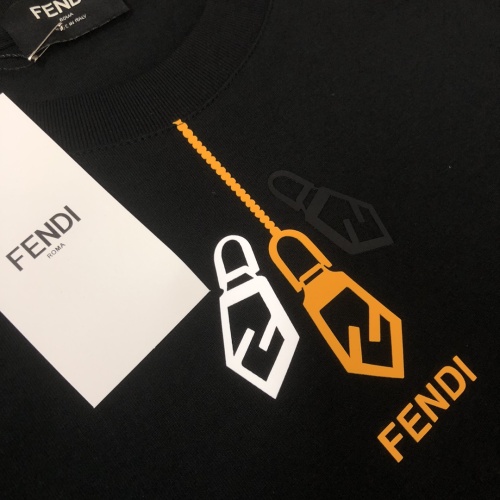 Replica Fendi T-Shirts Short Sleeved For Unisex #1239293 $41.00 USD for Wholesale