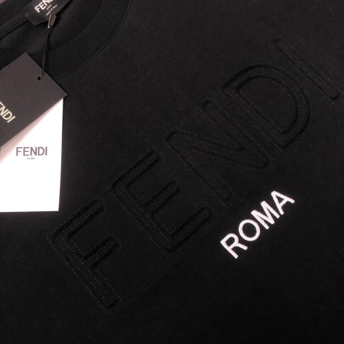 Replica Fendi T-Shirts Short Sleeved For Unisex #1239301 $41.00 USD for Wholesale