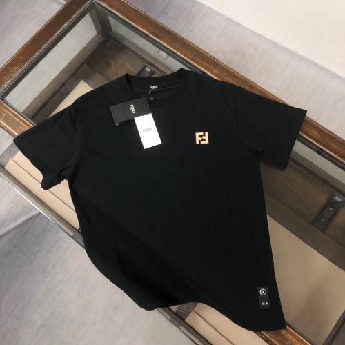 Fendi T-Shirts Short Sleeved For Unisex #1239303 $41.00 USD, Wholesale Replica Fendi T-Shirts