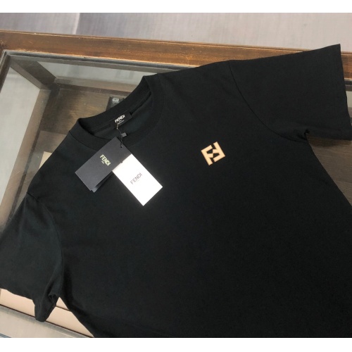 Replica Fendi T-Shirts Short Sleeved For Unisex #1239303 $41.00 USD for Wholesale