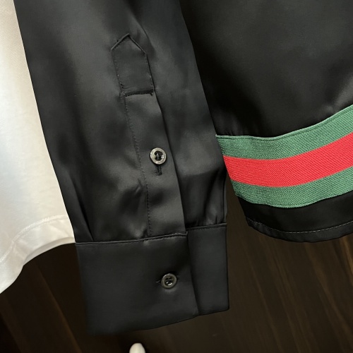 Replica Gucci Shirts Long Sleeved For Men #1239311 $92.00 USD for Wholesale