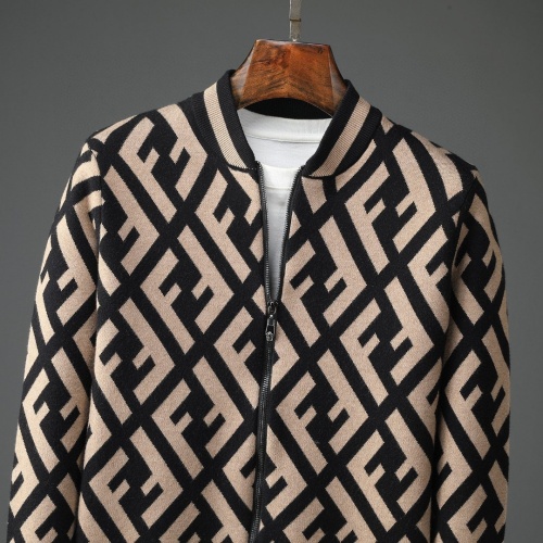 Replica Fendi Sweaters Long Sleeved For Men #1239321 $48.00 USD for Wholesale