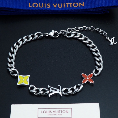 Replica Louis Vuitton LV Bracelets For Men #1239335 $25.00 USD for Wholesale