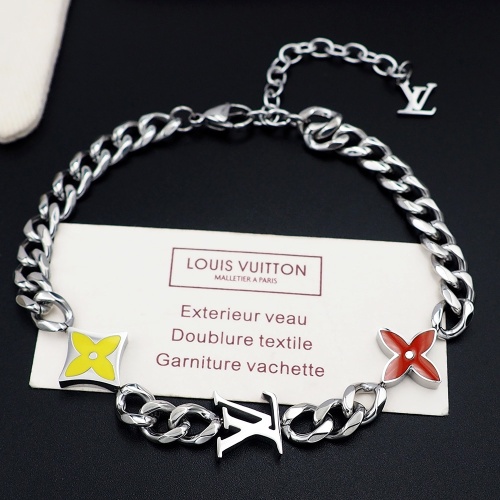 Replica Louis Vuitton LV Bracelets For Men #1239335 $25.00 USD for Wholesale