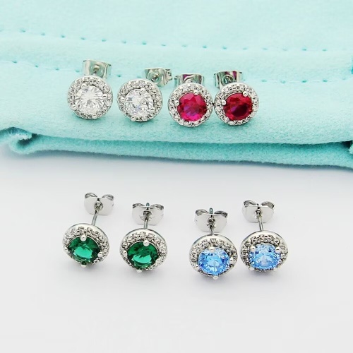 Replica Tiffany Earrings For Women #1239337 $25.00 USD for Wholesale