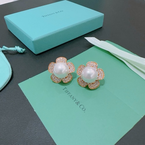 Replica Tiffany Earrings For Women #1239376 $32.00 USD for Wholesale