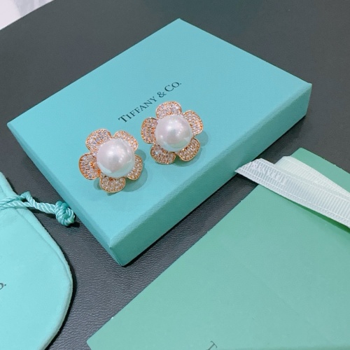 Replica Tiffany Earrings For Women #1239376 $32.00 USD for Wholesale