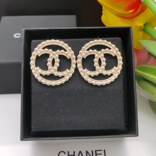 Replica Chanel Earrings For Women #1239411 $27.00 USD for Wholesale