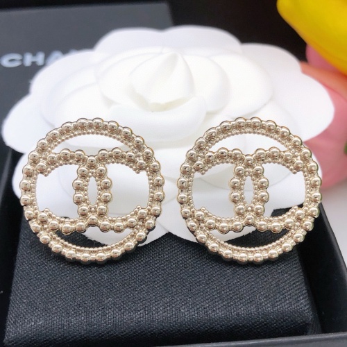 Replica Chanel Earrings For Women #1239411 $27.00 USD for Wholesale