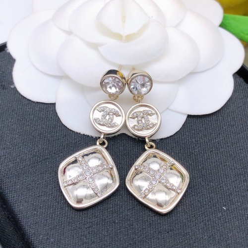 Replica Chanel Earrings For Women #1239412 $27.00 USD for Wholesale