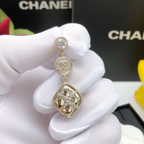 Replica Chanel Earrings For Women #1239412 $27.00 USD for Wholesale