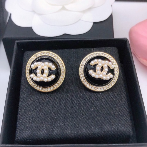 Replica Chanel Earrings For Women #1239421 $27.00 USD for Wholesale